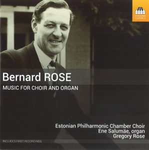 Image forBernard Rose: Music for choir and organ